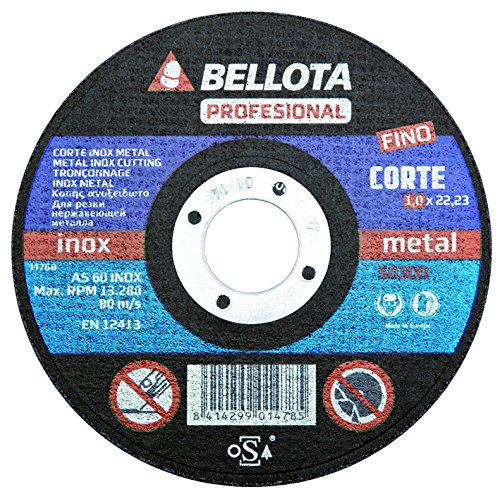 Bellota 50300-115 - DISCO ABR. PROF.C.INOX 115
