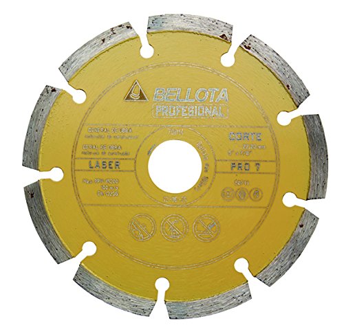 Bellota 50711-115 DISCO DIAMANTE GENERAL DE OBRA. SEGMENTADO. PRO 7 LASER 115MM Bellota 50711-115 DISCO DIAMANTE GENERAL DE OBRA. SEGMENTADO. PRO 7 LASER 115MM