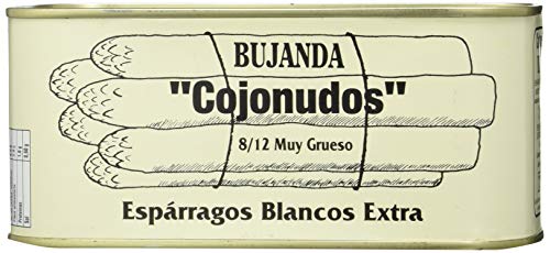 Bujanda - Espárragos Blancos Extra - 8/12 Muy Gruesos - 425 g