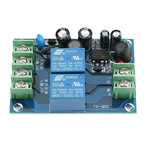 CA 85-240V 10A Módulo de Controlador de Conmutación de Batería de Respaldo Automática de Fuente de Alimentación Doble de Energía de Emergencia（YX-Q01）