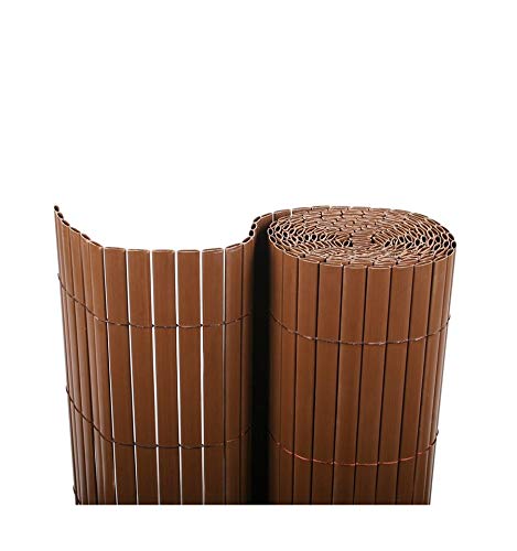 Cañizo PVC Doble Cara Marrón Chocolate 1.5x3m