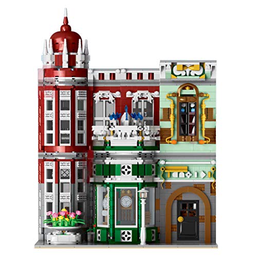 ColiCor Modelo de Construcción de Bloques con luz 3050+Pcs Galería de Colecciones Edificios Construcción Edificio de Ladrillos Conjunto de Bloques, Compatible con Lego
