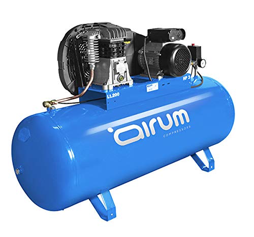COMPRESOR CORREAS MONOFASICO 3HP 200L 9BAR COMPRESOR CORREAS MONOFASICO 3HP 200L 9BAR