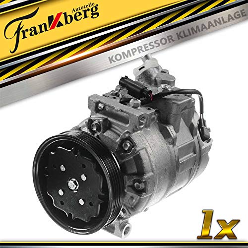 Compresor de aire acondicionado con polea de correa trapezoidal para A4 8E2 B6 A6 4B C5 A4 Avant 8E5 B6 A6 Avant 4B C5 I4 1.9L 2001-2005 8E0260805AH Compresor de aire acondicionado con polea de correa trapezoidal para A4 8E2 B6 A6 4B C5 A4 Avant 8E5 B6 A6 Avant 4B C5 I4 1.9L 2001-2005 8E0260805AH