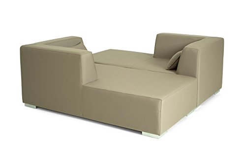 CONJUNTO DE EXTERIOR. Modelo MARBELLA. Tumbona tapizada para exterior en tejido de exterior. CONJUNTO DE EXTERIOR. Modelo MARBELLA. Tumbona tapizada para exterior en tejido de exterior.