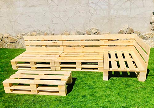 Conjunto RINCONERA con PALETS Europeos Mesa,Interior/Exterior NUEVOS A ESTRENAR 3.2m X 1.2m Conjunto RINCONERA con PALETS Europeos Mesa,Interior/Exterior NUEVOS A ESTRENAR 3.2m X 1.2m