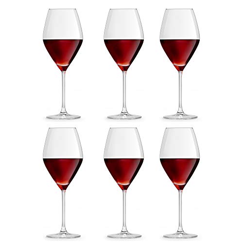 Copa de vino Iduna de Libbey – 47 cl/470 ml - set de 6 unidades – diseño elegante – alta calidad – apta para el lavavajillas