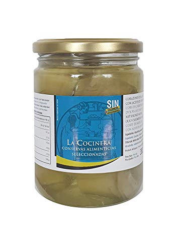 Corazones de alcachofa con aceite (8-12 frutos)