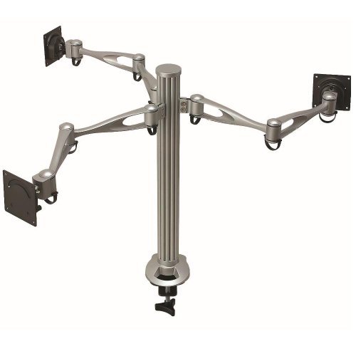 Cotytech Triple Monitor Desk Mount Dual Arm with Grommet Base (DM-31A2-G) by Cotytech