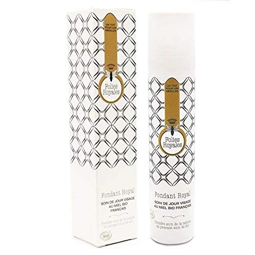 Crema Facial Hidratante Bio - Crema de Día Nutritiva Natural con Jalea Real y Miel de Tomillo - Hecha en Francia, Certificada Orgánica - 50 ml Crema Facial Hidratante Bio - Crema de Día Nutritiva Natural con Jalea Real y Miel de Tomillo - Hecha en Francia, Certificada Orgánica - 50 ml
