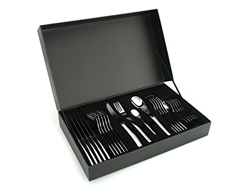 Cubertería en acero inoxidable Bari. 24 piezas en caja de regalo Cubertería en acero inoxidable Bari. 24 piezas en caja de regalo