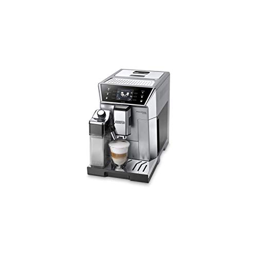 DeLonghi ECAM 550.75.MS - Cafetera (Independiente, Máquina de café en cápsulas, 2 L, Molinillo integrado, 1450 W, Acero inoxidable)