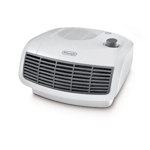 De'Longhi HTF3020 Calefactor termoventilador, habitaciones de hasta 60 m³, termostato regulable y de seguridad, 2000 W, Plastik, Blanco De'Longhi HTF3020 Calefactor termoventilador, habitaciones de hasta 60 m³, termostato regulable y de seguridad, 2000 W, Plastik, Blanco