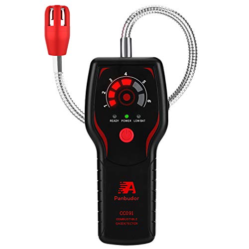 Detector de Fugas de Gas, Alarma de Gas LPG/Gas Natural/Ciudad, Monitor de Gas Metano Propano Butano, Sensor de Cuello Flexible de 12,6 Pulgadas, Sonido LED y Alarma (Negro)… Detector de Fugas de Gas, Alarma de Gas LPG/Gas Natural/Ciudad, Monitor de Gas Metano Propano Butano, Sensor de Cuello Flexible de 12,6 Pulgadas, Sonido LED y Alarma (Negro)…