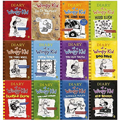 Diary of a Wimpy kid 9 book collection set