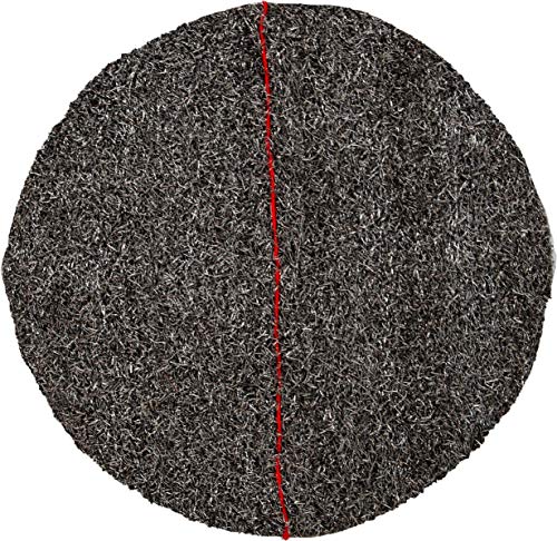 DISCO CRISTALIZADOR LANA DE ACERO PREFABRICADOR cristalizar, pulir, limpiar (13"/33cm, Rojo)