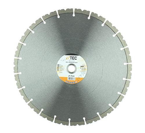 Disco de corte de diamante para Motorflex separador BTEC Premium Sinter 350 mm x 20 mm