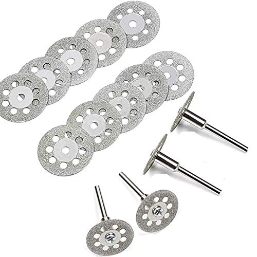 Discos De Corte Diamantados, 30 Piezas Rueda De Corte de Diamante 22 mm Mini Disco Corte Diamante Mini Disco de Corte de Resina Sierra Hoja de Corte Disco Rueda Set para Cortar Madera Piedra Metal Discos De Corte Diamantados, 30 Piezas Rueda De Corte de Diamante 22 mm Mini Disco Corte Diamante Mini Disco de Corte de Resina Sierra Hoja de Corte Disco Rueda Set para Cortar Madera Piedra Metal
