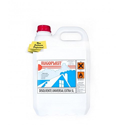 Disolvente universal extra diluyente para pinturas y barnices en general, limpieza de utensilios (5L) Envío GRATIS 24 h.