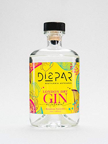 Dispar London Dry Gin Artesanal Botánicos 100% Naturales 70Cl 42%
