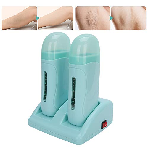Dispositivo de cera profesional, calentador de cera para depilación, calentador de cera doble, herramienta de belleza para depilación corporal (EU) Dispositivo de cera profesional, calentador de cera para depilación, calentador de cera doble, herramienta de belleza para depilación corporal (EU)