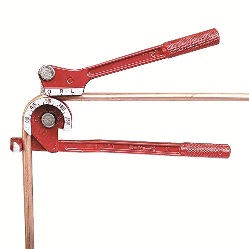 Doblador de Tubos Manual de 180 Grados, 3 en 1 Bender de Tubos Manual de 1/4"5/16" 3/8" Dobladora de Tubos Para Cobre Latón Soft Metal y Aluminio Doblador de Tubos Manual de 180 Grados, 3 en 1 Bender de Tubos Manual de 1/4"5/16" 3/8" Dobladora de Tubos Para Cobre Latón Soft Metal y Aluminio