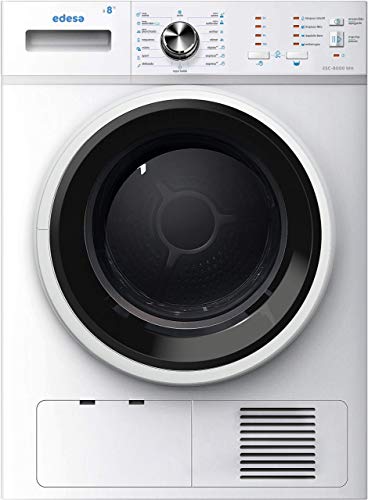 Edesa ESC-8000 WH Independiente Carga frontal Blanco 8 kg B - Secadora (Independiente, Carga frontal, Condensación, Blanco, Botones, Giratorio, 109 L) Edesa ESC-8000 WH Independiente Carga frontal Blanco 8 kg B - Secadora (Independiente, Carga frontal, Condensación, Blanco, Botones, Giratorio, 109 L)
