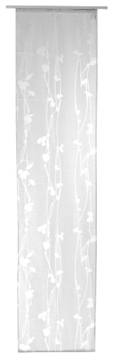 Elbersdrucke - Cortina corredera (60 x 245 cm), Color Blanco