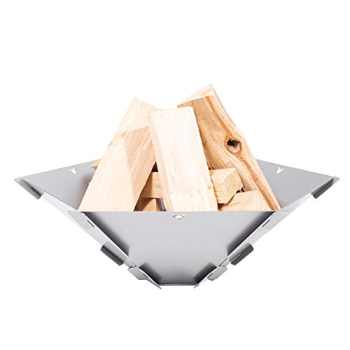 FENNEK Hexagon | Brasero Desmontable Compacto | Acero Inoxidable