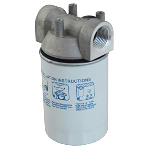 FILTRO DIÉSEL - FILTRO GASÓLEO para BOMBAS DIÉSEL, BOMBA DE ACEITE COMBUSTIBLE, BOMBA DE TRASVASE, BOMBA GASÓLEO (Filtro diésel con carcasa y elemento filtrante reemplazable) FILTRO DIÉSEL - FILTRO GASÓLEO para BOMBAS DIÉSEL, BOMBA DE ACEITE COMBUSTIBLE, BOMBA DE TRASVASE, BOMBA GASÓLEO (Filtro diésel con carcasa y elemento filtrante reemplazable)