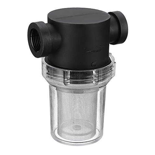 Filtro universal para tuberías en línea, filtro de malla en línea, filtro de bomba de agua, filtro de riego de jardín, alto flujo (25 mm) Filtro universal para tuberías en línea, filtro de malla en línea, filtro de bomba de agua, filtro de riego de jardín, alto flujo (25 mm)