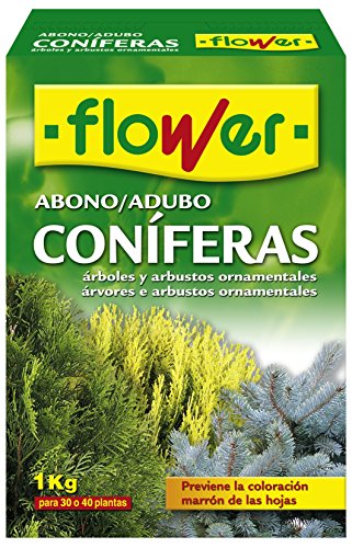 Flower 10518 10518-Abono coníferas y arbustos, 1 kg, No Aplica, 7x18x25.5 cm