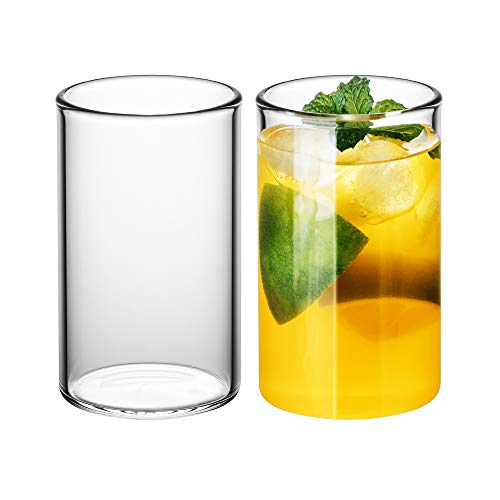 GAIWAN ICEGOLD330 x2: Set de 2 Vasos de Agua, Copa de Cóctel 33 Cl, 330 ml, 0.3