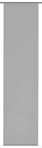Gardinia – Cortina, plástico, Tela, Gris, 5.09 x 64.59 x 5.09 cm