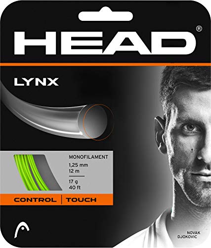 Head Lynx Cordajes de Raquetas de Tenis, Adultos Unisex, Verde, 17