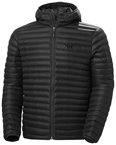 Helly Hansen Sirdal Hooded Insulator Jacket Chaqueta, Hombre, Black, M