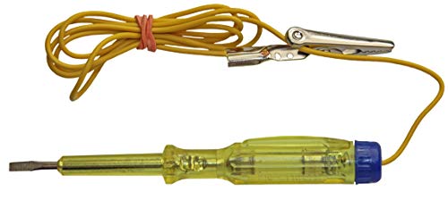 H+H 4518A - Comprobador de corriente baja (6-24 V, fabricado en Alemania, 120 mm), color amarillo transparente