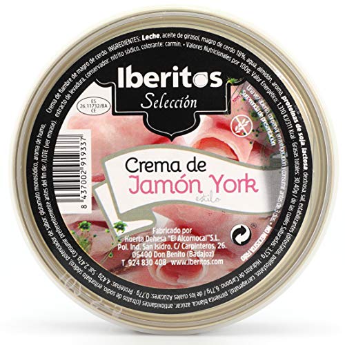 Iberitos - Crema de Jamón York - 1 Lata x 140 gr