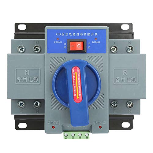 Interruptor de transferencia automática 63A 2P Interruptor de transferencia automática de energía dual para CA 50/60 hz Interruptor de transferencia automática 63A 2P Interruptor de transferencia automática de energía dual para CA 50/60 hz