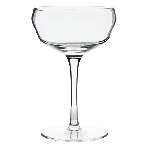 Jamie Oliver 554242 - Vaso para Martini (Cristal, 280 ml), Transparente