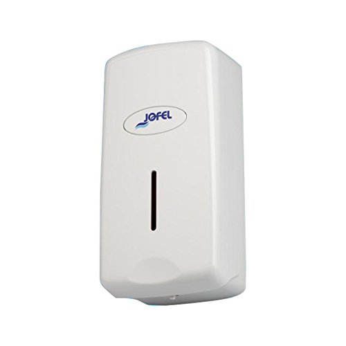 Jofel AC27050 - Dosificador de Jabón Smart Rellenable, 1 litro, ABS, Blanco