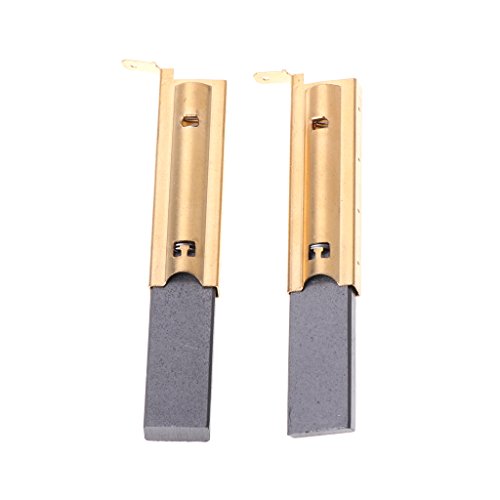 Juego de 2 piezas para lavadora de motor de carbón L94MF7 para Siemens 5 x 13,5 Juego de 2 piezas para lavadora de motor de carbón L94MF7 para Siemens 5 x 13,5