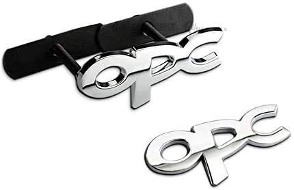 JXUS D808 OPC Chrome Emblem Grille Emblem Sign Badge Pegatina de Coche Metal Parrilla Frontal (1 : 1)
