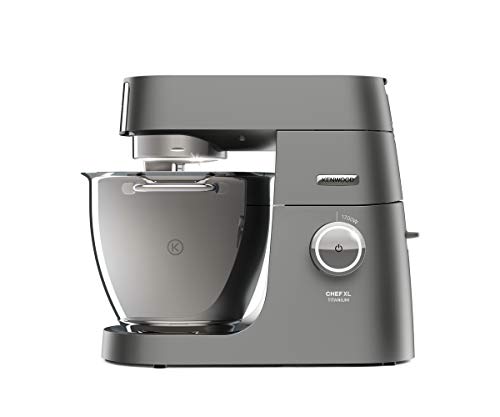 Kenwood Titanium Chef XL System Pro Robot de cocina, 1700 W, 5 kg, Plata