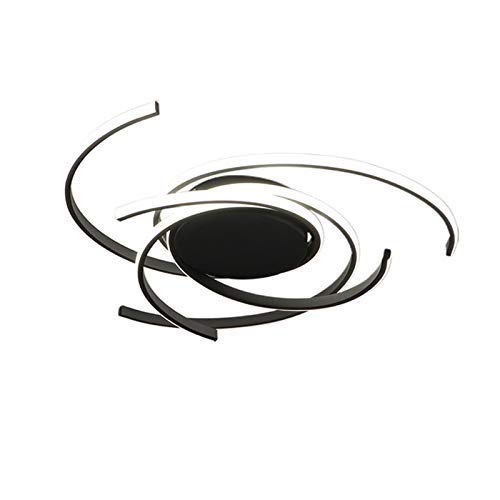 Lámpara de Techo LED Regulable 3 Anillos, Lámpara de Techo de Línea de Diseño Moderno, Lámpara de Techo LED de 57W 4845LM Luz Ideal para Comedor, Cocina, Estudio, luz de Dormitorio (negro) Lámpara de Techo LED Regulable 3 Anillos, Lámpara de Techo de Línea de Diseño Moderno, Lámpara de Techo LED de 57W 4845LM Luz Ideal para Comedor, Cocina, Estudio, luz de Dormitorio (negro)