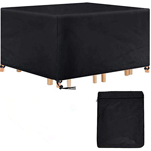 Landrip Funda Mesa Jardin Funda Muebles Jardin Impermeable, Funda Protectora para Conjuntos de Muebles Jardin, 420D Oxford, Anti-UV (170x94x70CM)