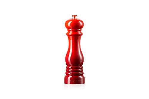 Le Creuset Molinillo de Sal,Plástico ABS, 6.2 x 6.2 x 20.8 cm, Mecanismo de Cerámica, Rojo Cereza Le Creuset Molinillo de Sal,Plástico ABS, 6.2 x 6.2 x 20.8 cm, Mecanismo de Cerámica, Rojo Cereza