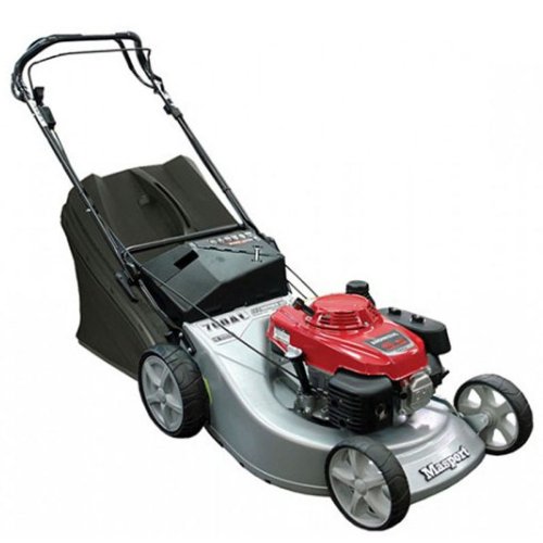 Masport - Cortacésped térmico profesional autotractado (51,5 cm, aluminio, multiching, expulsión lateral, Honda GXV160 OHV)