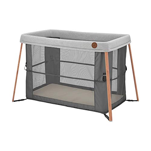 Maxi-Cosi Iris Cuna Viaje Plegable Y Portátil, Ideal Para Viajar, Para Bebés Recein Nacido Y Niños 0 Meses - 3 Años, Color graphite Maxi-Cosi Iris Cuna Viaje Plegable Y Portátil, Ideal Para Viajar, Para Bebés Recein Nacido Y Niños 0 Meses - 3 Años, Color graphite