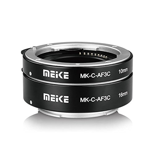 Meike – mk-c-af3 C Tubo de extensión macro para cámara sin espejo Canon EOS-M EOS-M2 EOS-M3 10 mm 16 mm libre conbination